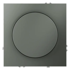 Изображение Светорегулятор встраиваемый VOLTUM S70 поворотно-нажимной 600 Вт, (титан)